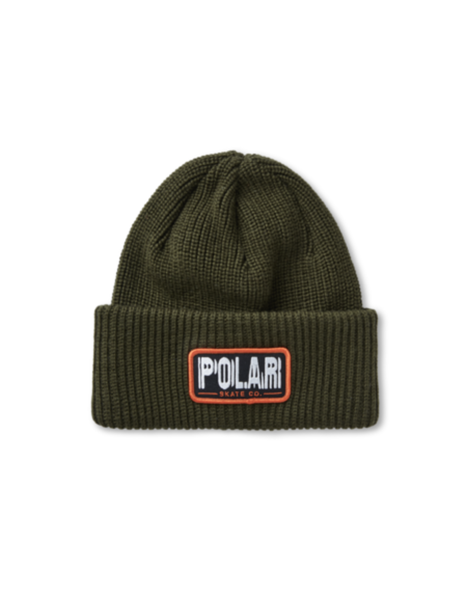 POLAR EARTHQUAKE MERINO BEANIE - ARMY GREEN