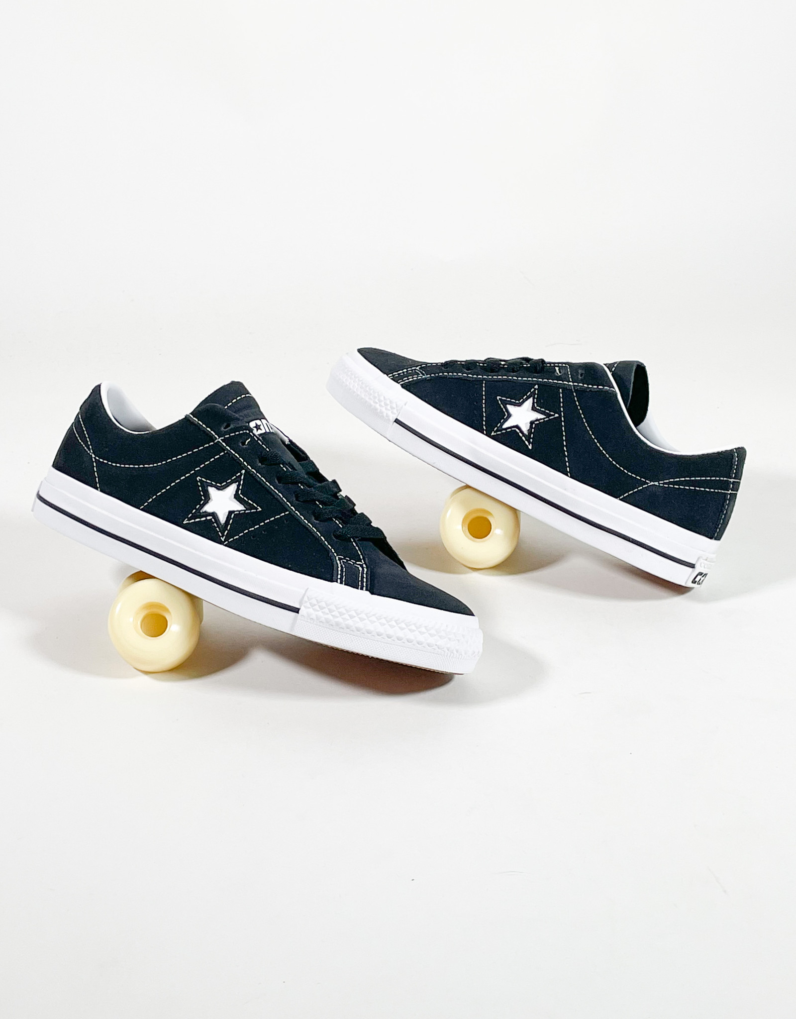CONVERSE CONS ONE STAR PRO OX - BLACK/BLACK/WHITE