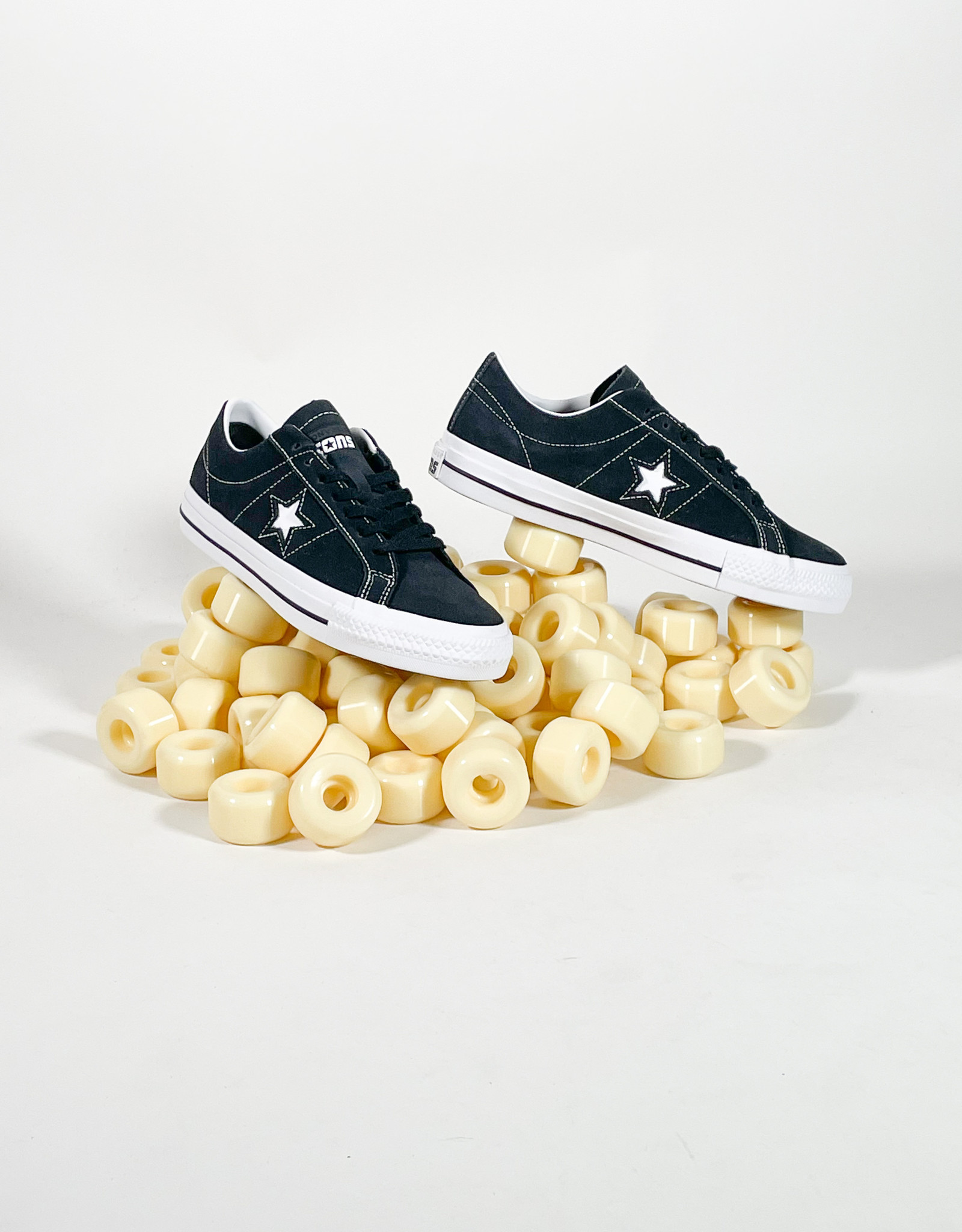 CONVERSE CONS ONE STAR PRO OX - BLACK/BLACK/WHITE
