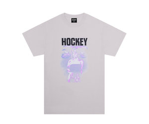 【HOCKEY】 INTRO TEE WHITE HOCKEY HP SYNTHETIC TEE - ICE GREY - KINGSWELL - Los Feliz