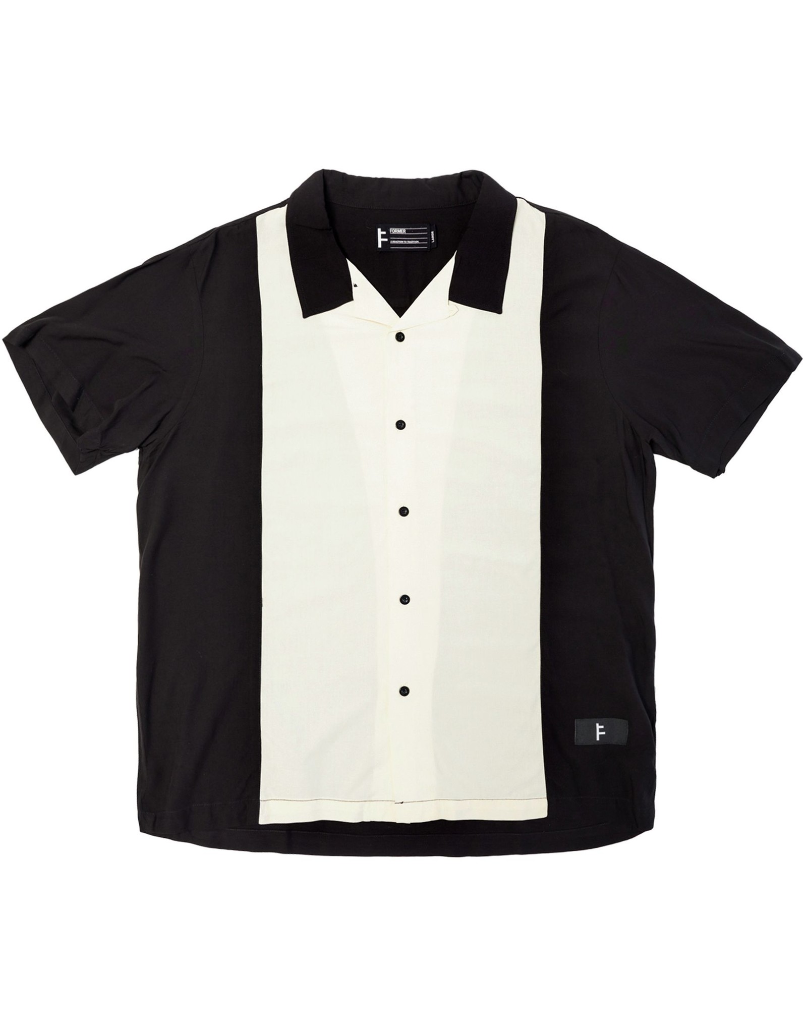 FORMER FORMER VIGOR SS SHIRT - BLACK