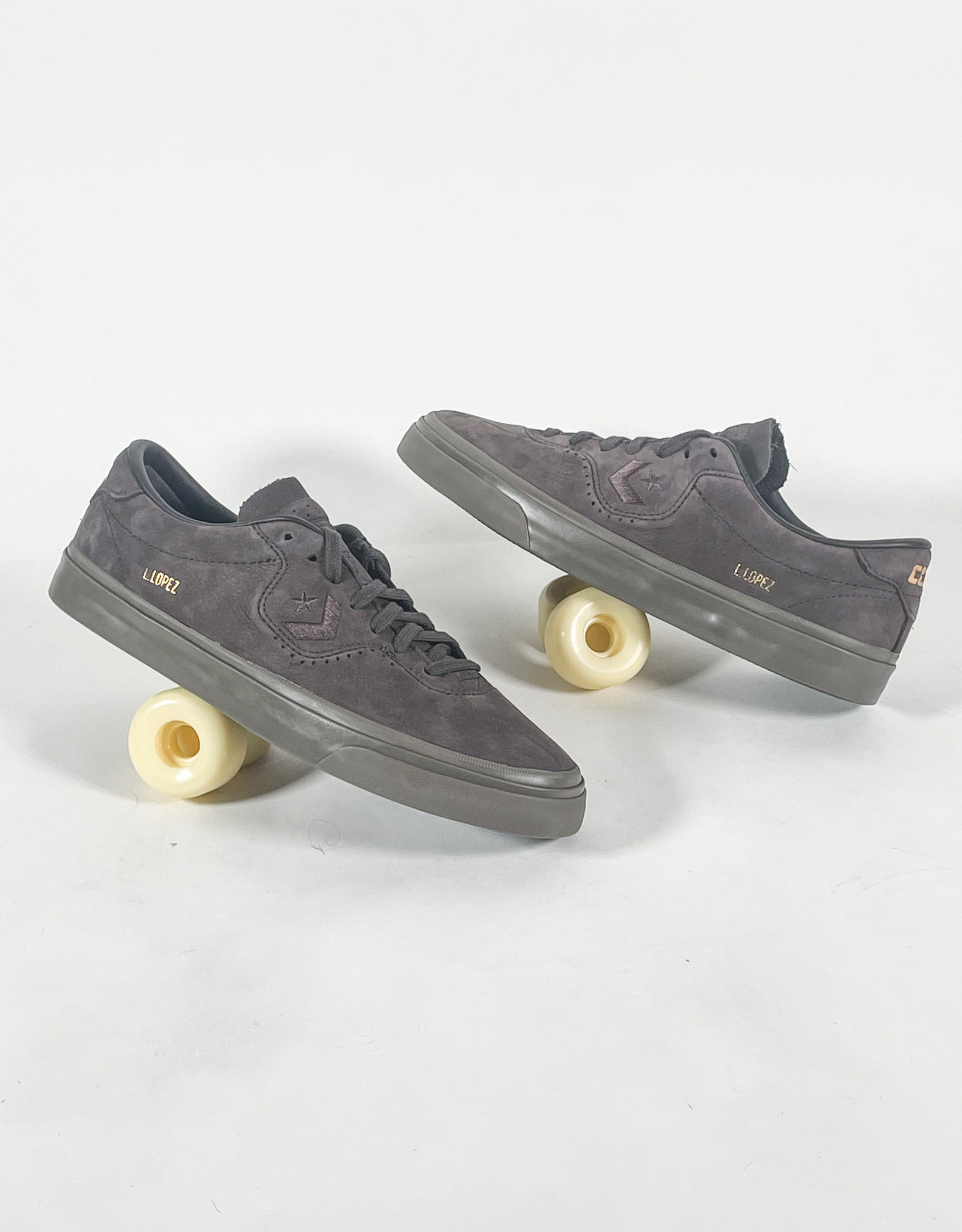 CONVERSE CONVERSE CONS LOUIE LOPEZ PRO OX - COFFEE NUT / BLACK