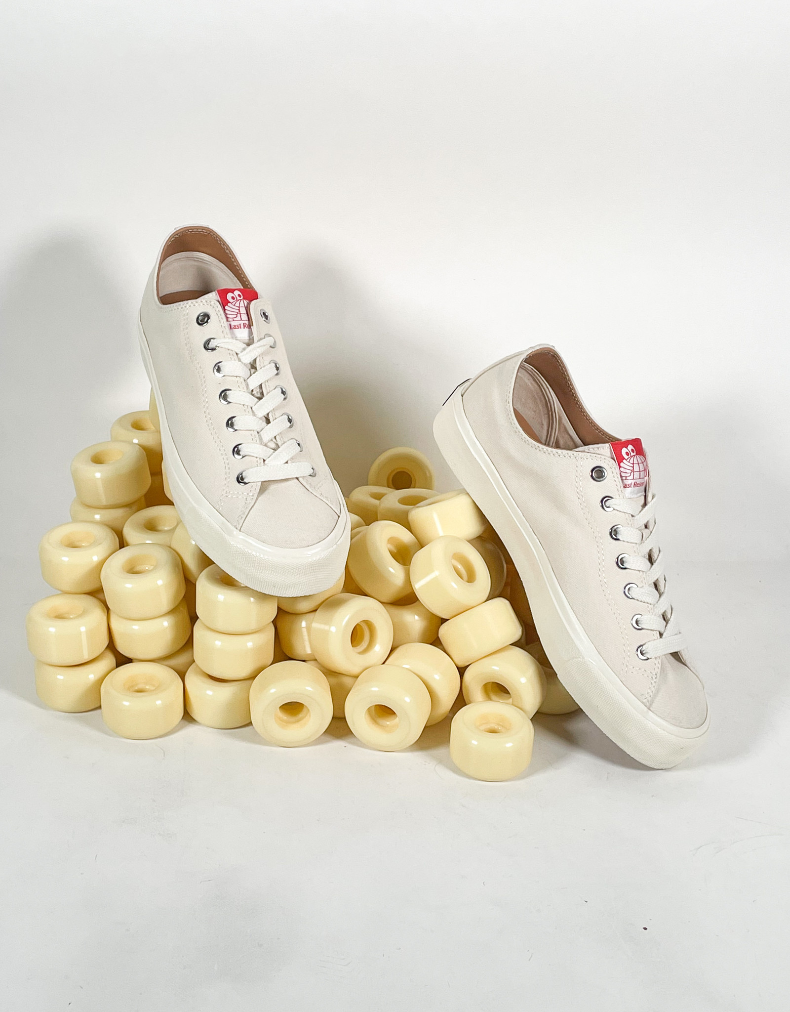 LAST RESORT LAST RESORT VM003 LO CANVAS - WHITE/WHITE