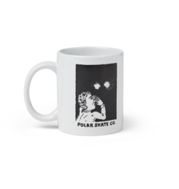 POLAR FIREWORKS MUG - WHITE/BLACK