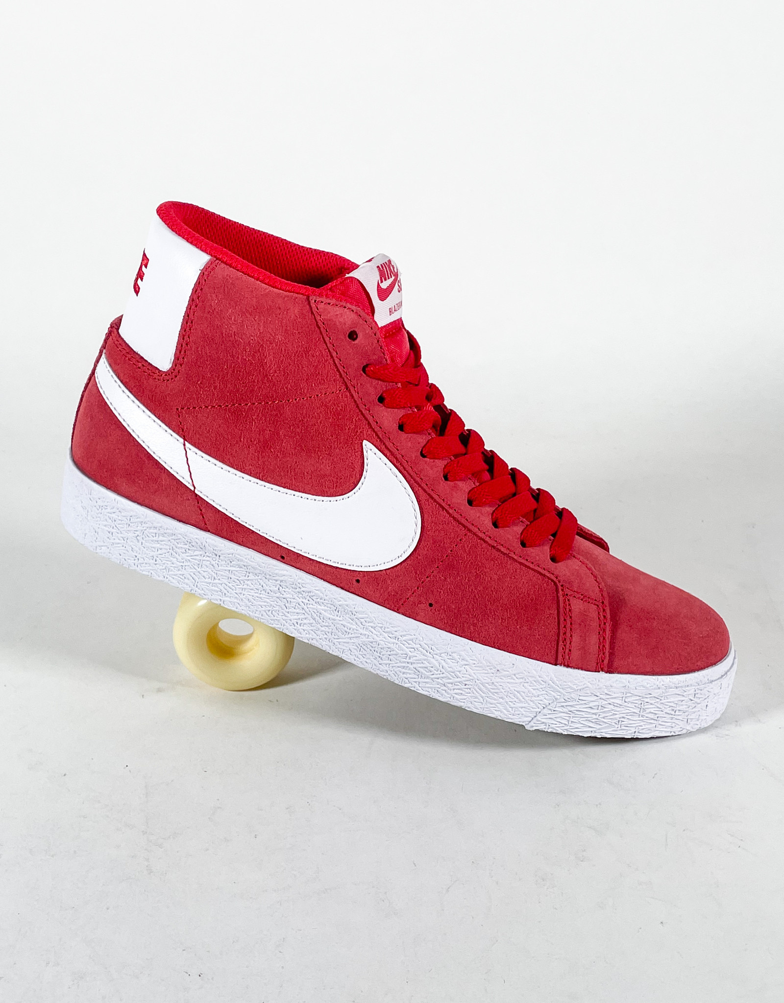NIKE SB ZOOM BLAZER MID UNIVERSITY RED/WHITE-UNIVERSITY RED