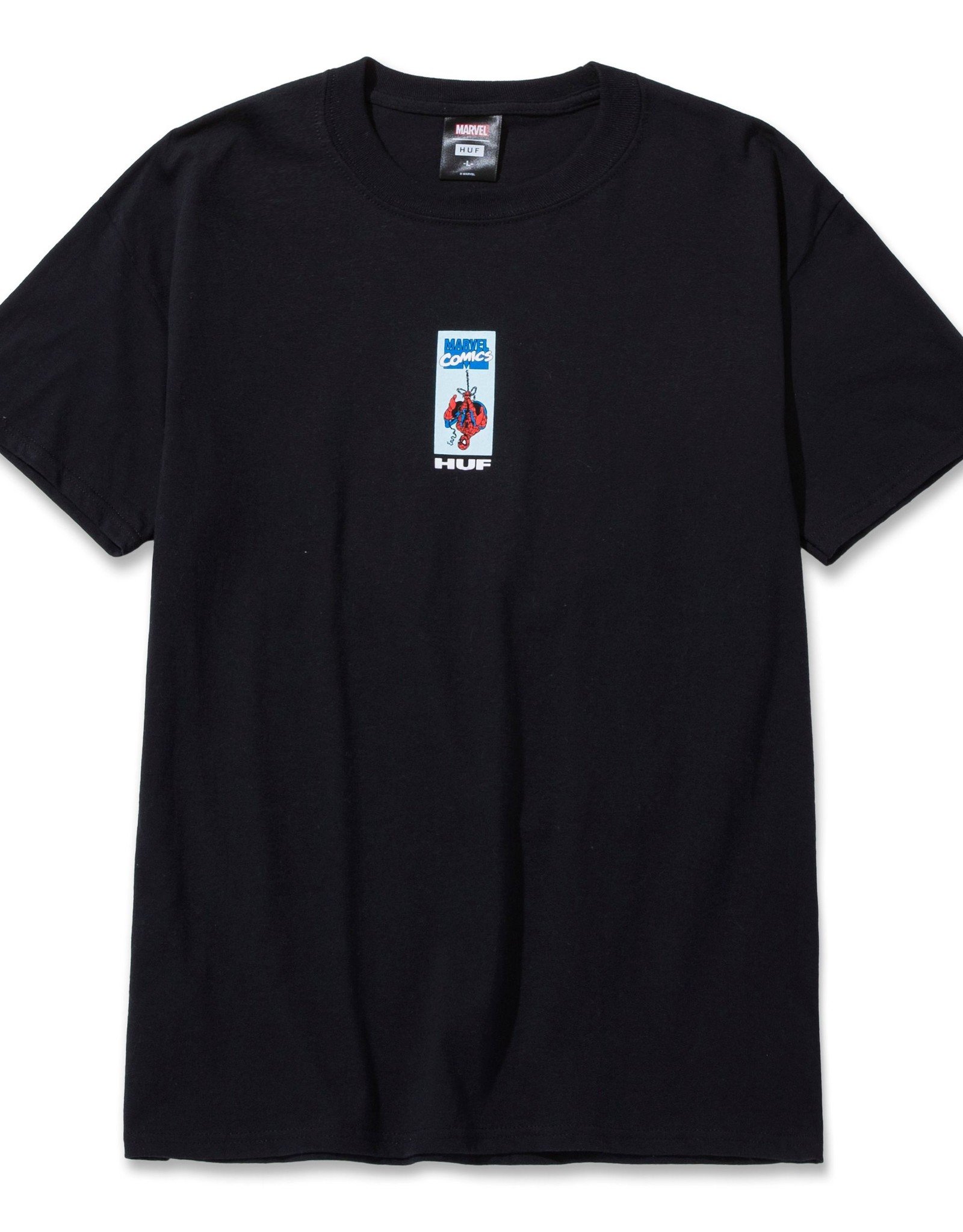 HUF SPIDER MAN S/S TEE - BLACK