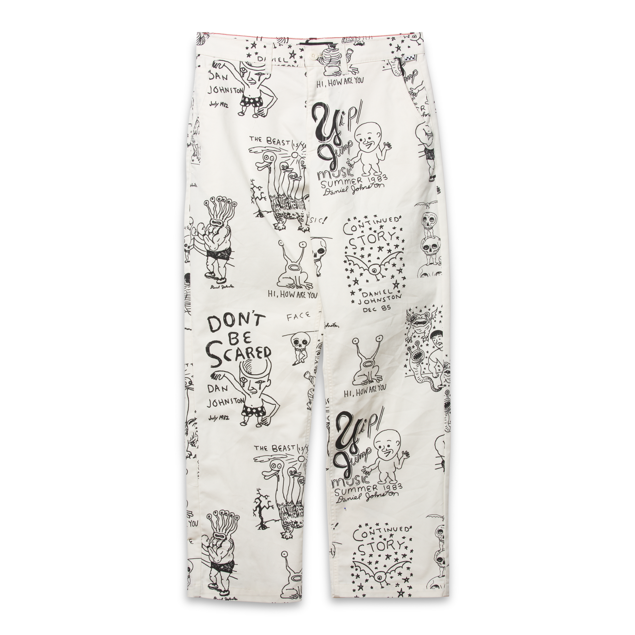 VANS X DANIEL JOHNSTON PANT - ANTIQUE 
