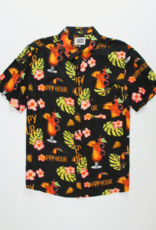 HAPPY HOUR TIKI ROOM SHIRT - BLACK