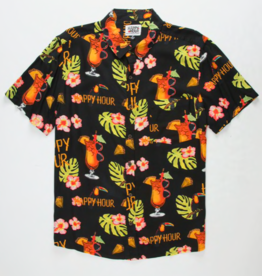 HAPPY HOUR TIKI ROOM SHIRT - BLACK