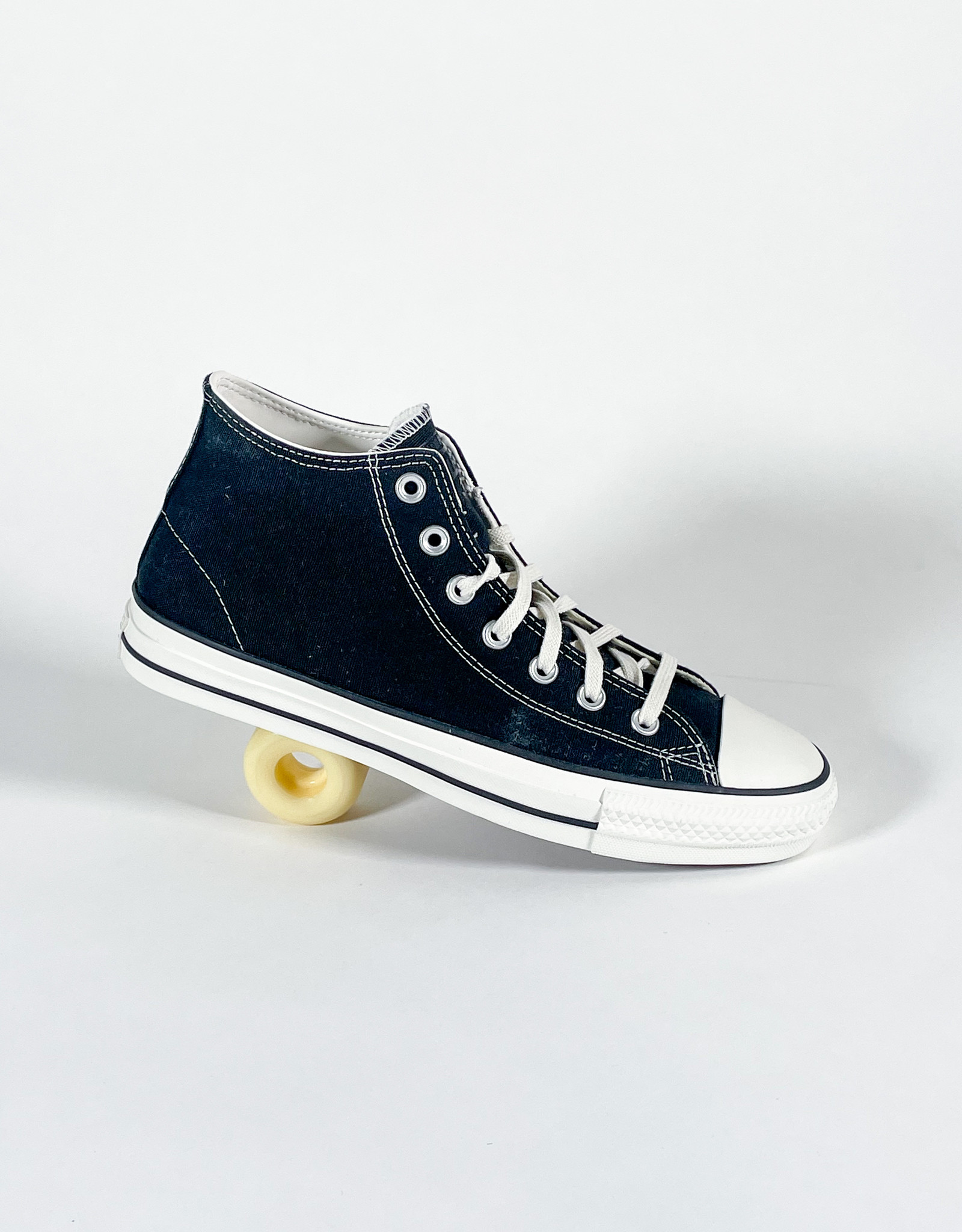 CONVERSE CONS CTAS PRO MID - BLACK/BLACK/EGRET