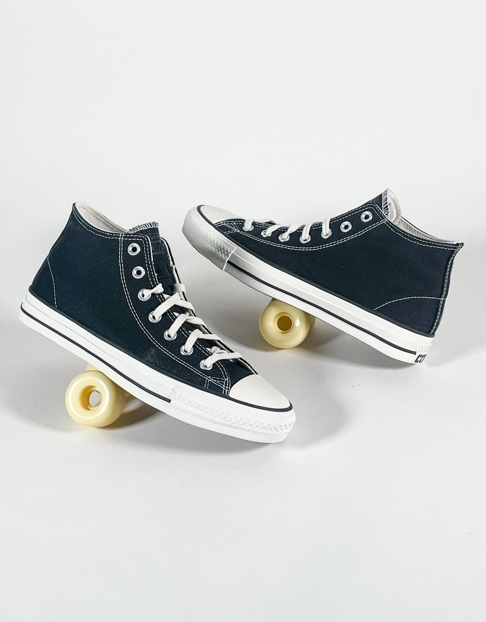 CONVERSE CONS CTAS PRO MID - BLACK/BLACK/EGRET - KINGSWELL