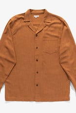 BANKS JOURNAL BANKS JOURNAL BRIGHTON L/S SHIRT - TOBACCO