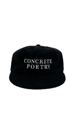 CONCRETE POETRY CONCRETE POETRY CHORD HAT - BLACK