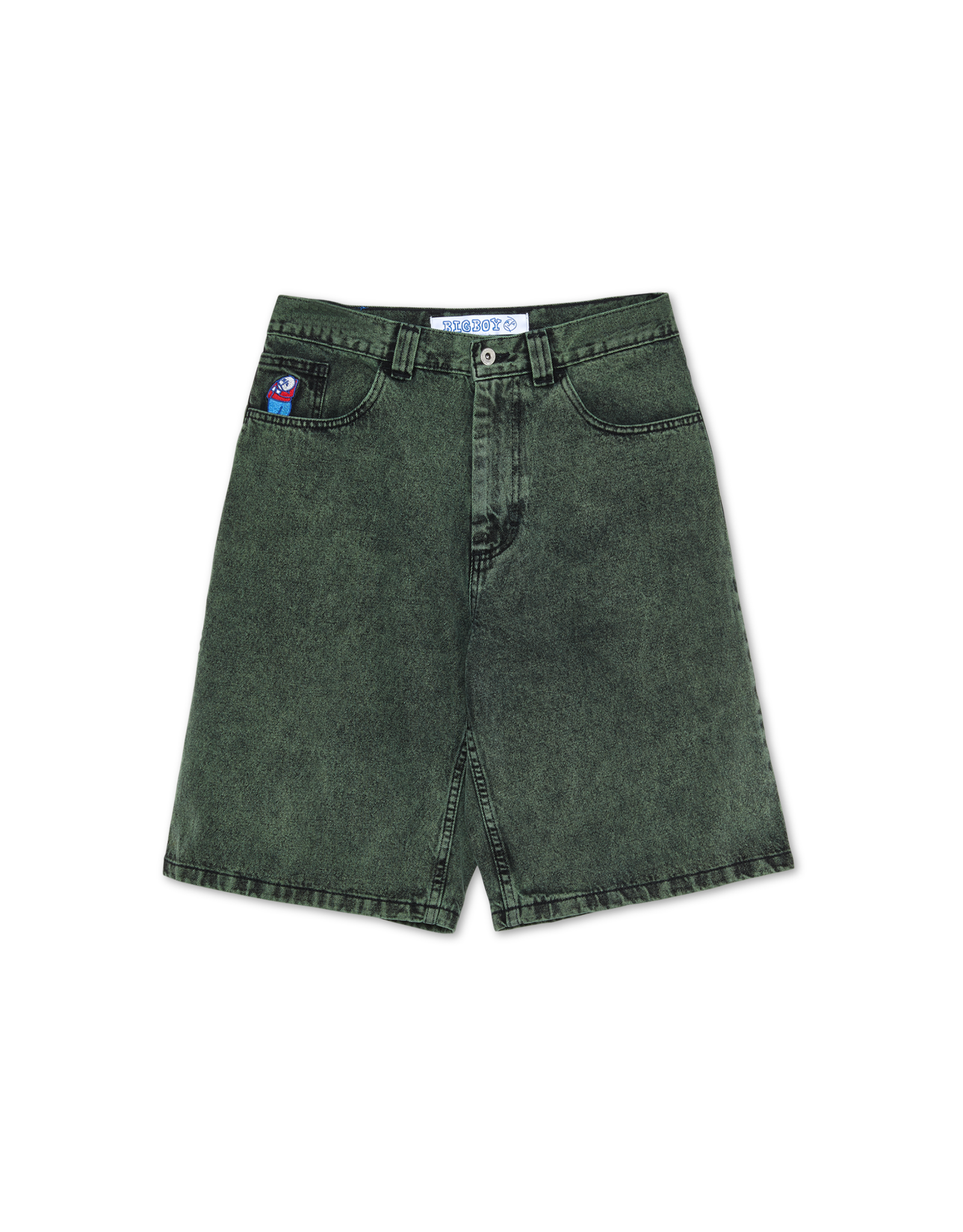 POLAR BIG BOY SHORTS - MINT BLACK