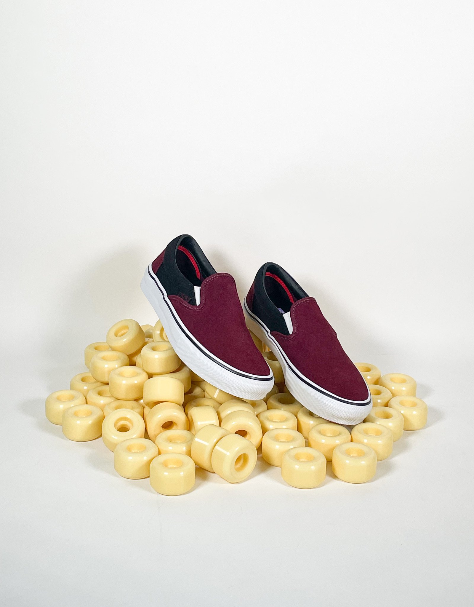 VANS VANS SKATE SLIP-ON - PORT/BLACK