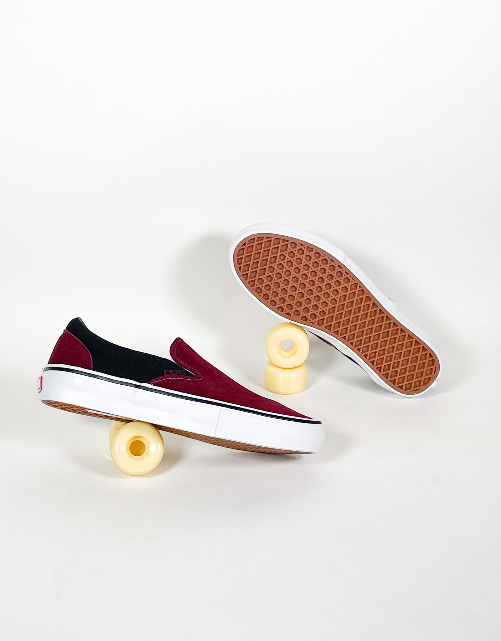 VANS SKATE SLIP-ON - PORT/BLACK