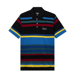 TIRED SKATEBOARDS TIRED STRIPED POLO - MULTI