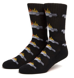 HUF CIVIL DISOBEDIENCE SOCK - BLACK