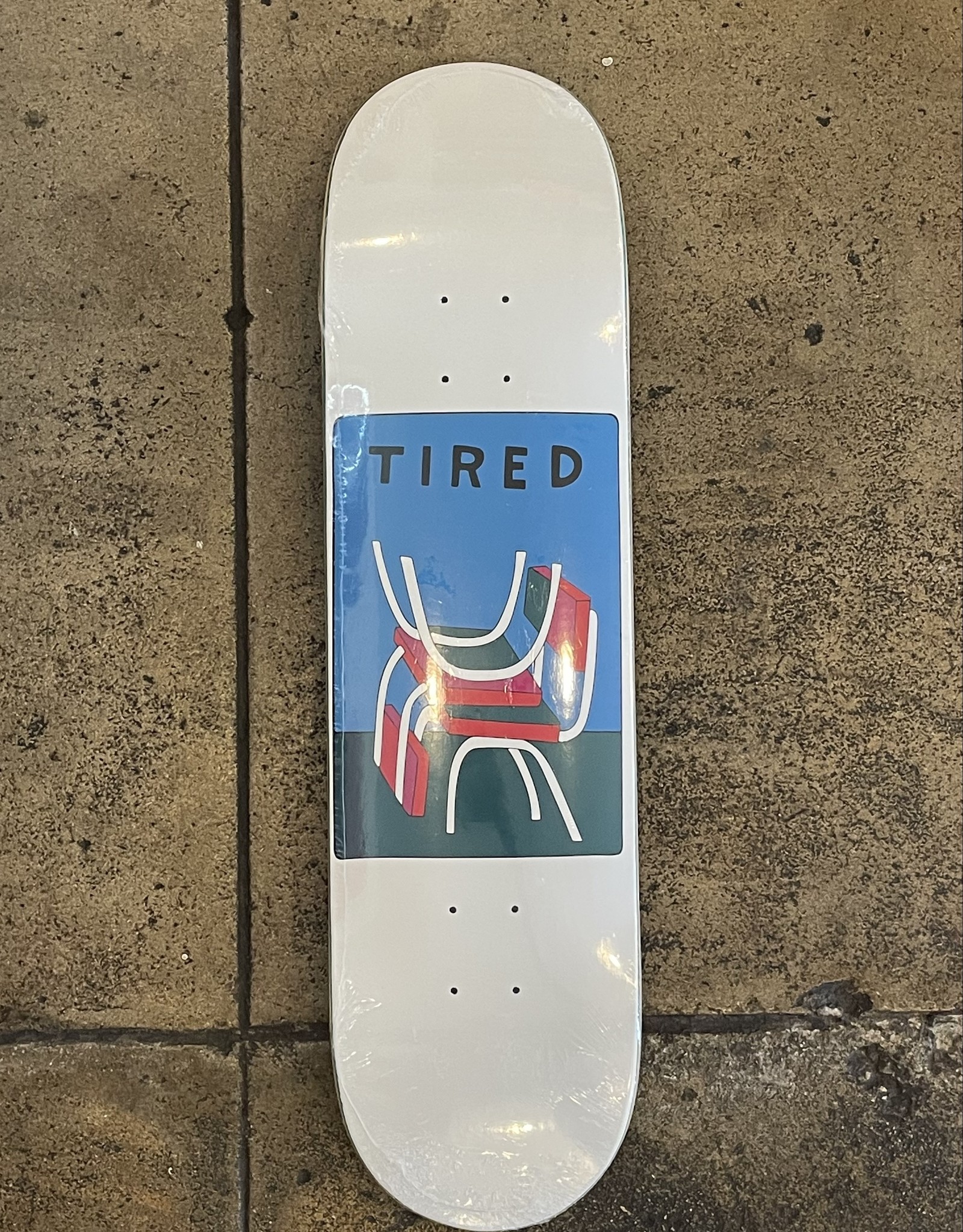 TIRED SKATEBOARDS TIRED SEATS DECK - 8.125