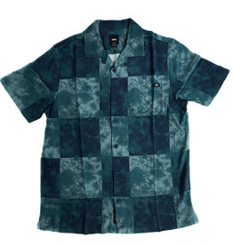 VANS VANS NEWBRIDGE S/S WOVEN SHIRT - DEEP TEAL