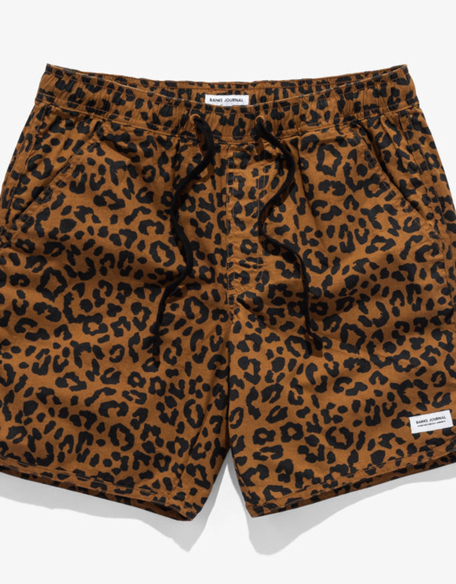 BANKS JOURNAL BANKS JOURNAL WILDER BOARDSHORT - CAMEL