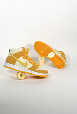 NIKE NIKE SB DUNK HIGH PRO UNIVERSITY GOLD/VIVID SULFUR-CITRON TIN