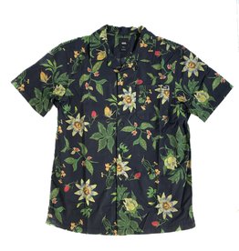 VANS VANS GREENER GROUNDS S/S BUTTON UP - BLACK