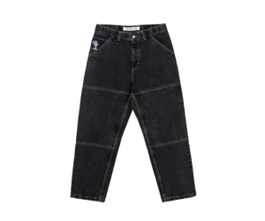 パンツ POLAR SKATE CO. / 93! Denim-Washed Black polar-93-work-pants-washed-
