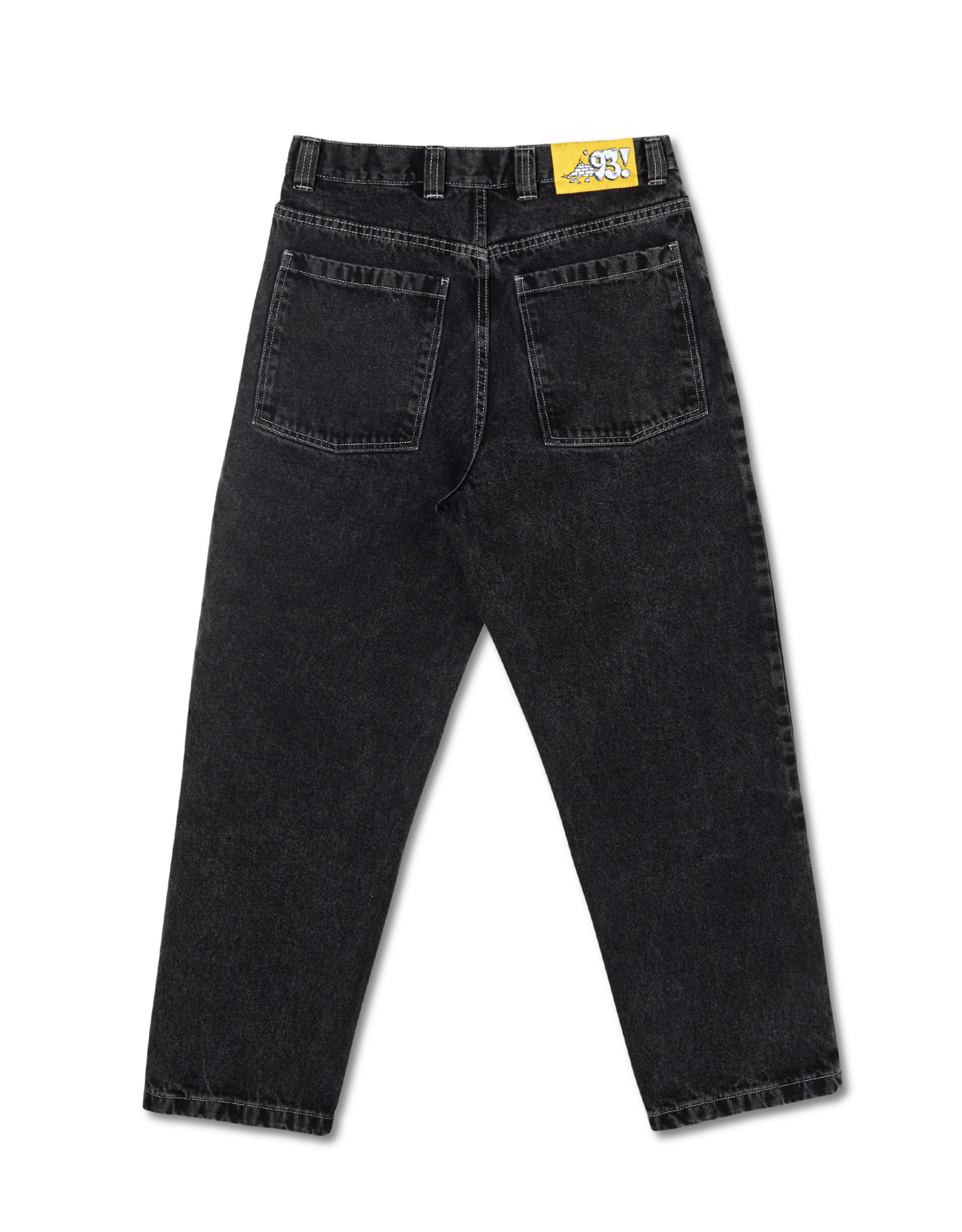 POLAR 93! WORK PANTS - WASHED BLACK - KINGSWELL - Los Feliz