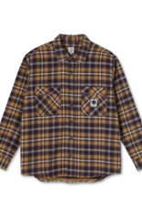 POLAR FLANNEL SHIRT - PLUM