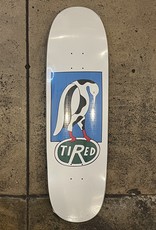 TIRED SKATEBOARDS TIRED ROVER CHUCK (SHAPED)  DECK - 9.18