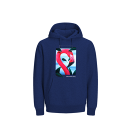 LESS THAN LOCAL LESS THAN LOCAL OUT OF TOWNERS HOODIE - NAVY