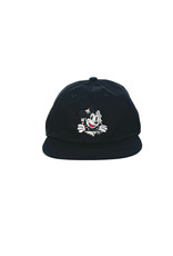 KINGSWELL KINGSWELL MOUSE RIPPER 6 PANEL HAT - BLACK