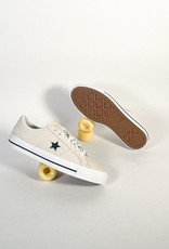 CONVERSE CONS ONE STAR PRO OX EGRET/WHITE/BLACK - BONE