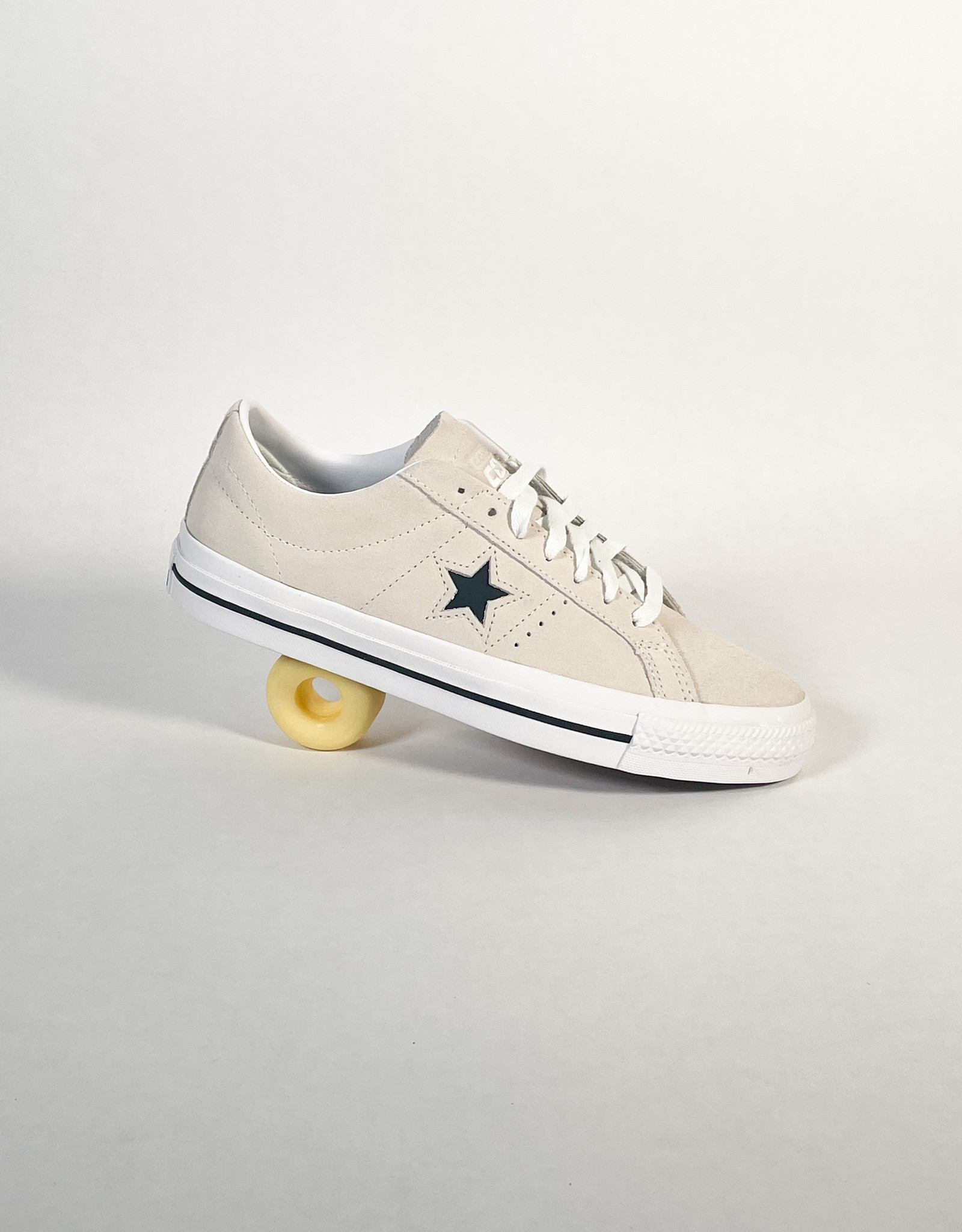 CONVERSE CONS ONE STAR PRO OX EGRET/WHITE/BLACK - BONE
