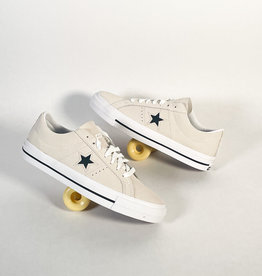 CONVERSE CONS ONE STAR PRO OX EGRET/WHITE/BLACK - BONE