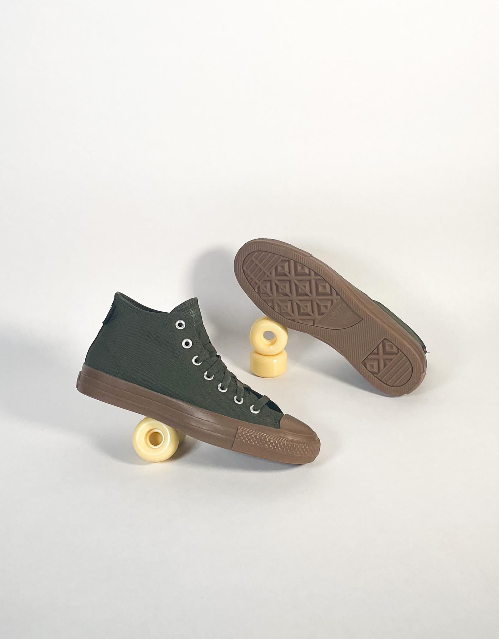 CONVERSE CONS ALL STAR PRO MID CARGO - KHAKI/EGRET/DARK GUM