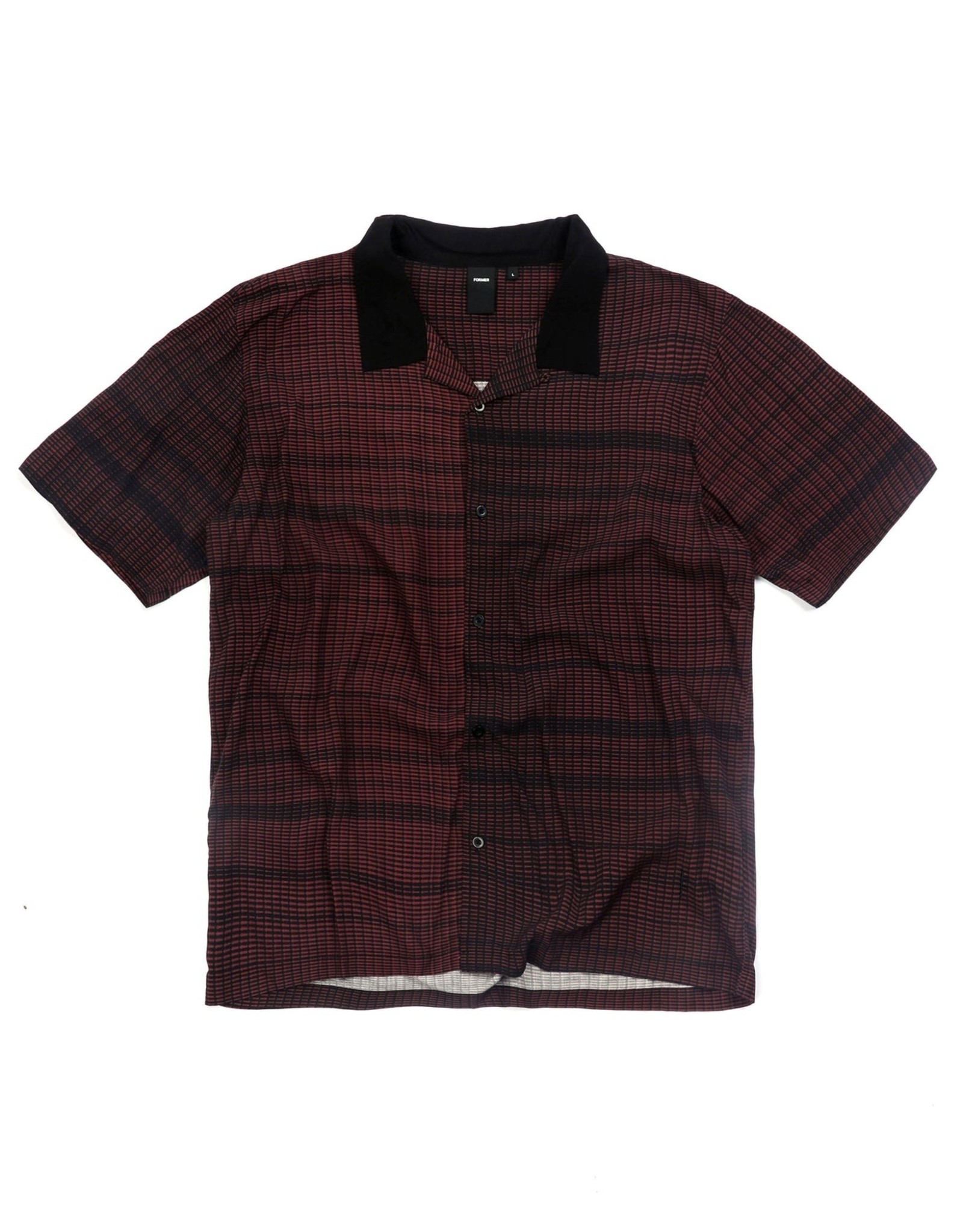 FORMER FORMER MARILYN ARROWS S/S SHIRT - CRIMSON