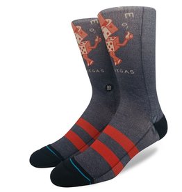 GLABOE STONER SOCKS - RED/YELLOW/GREEN - KINGSWELL - Los Feliz