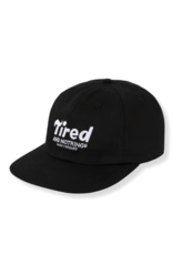TIRED SKATEBOARDS TIRED NOTHINGTH ANNIVERSARY HAT - BLACK