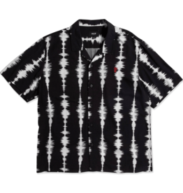 HUF SEISMOGRAM S/S RESORT SHIRT - BLACK