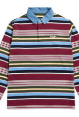 HUF FADED RUGBY L/S SHIRT - MULTI