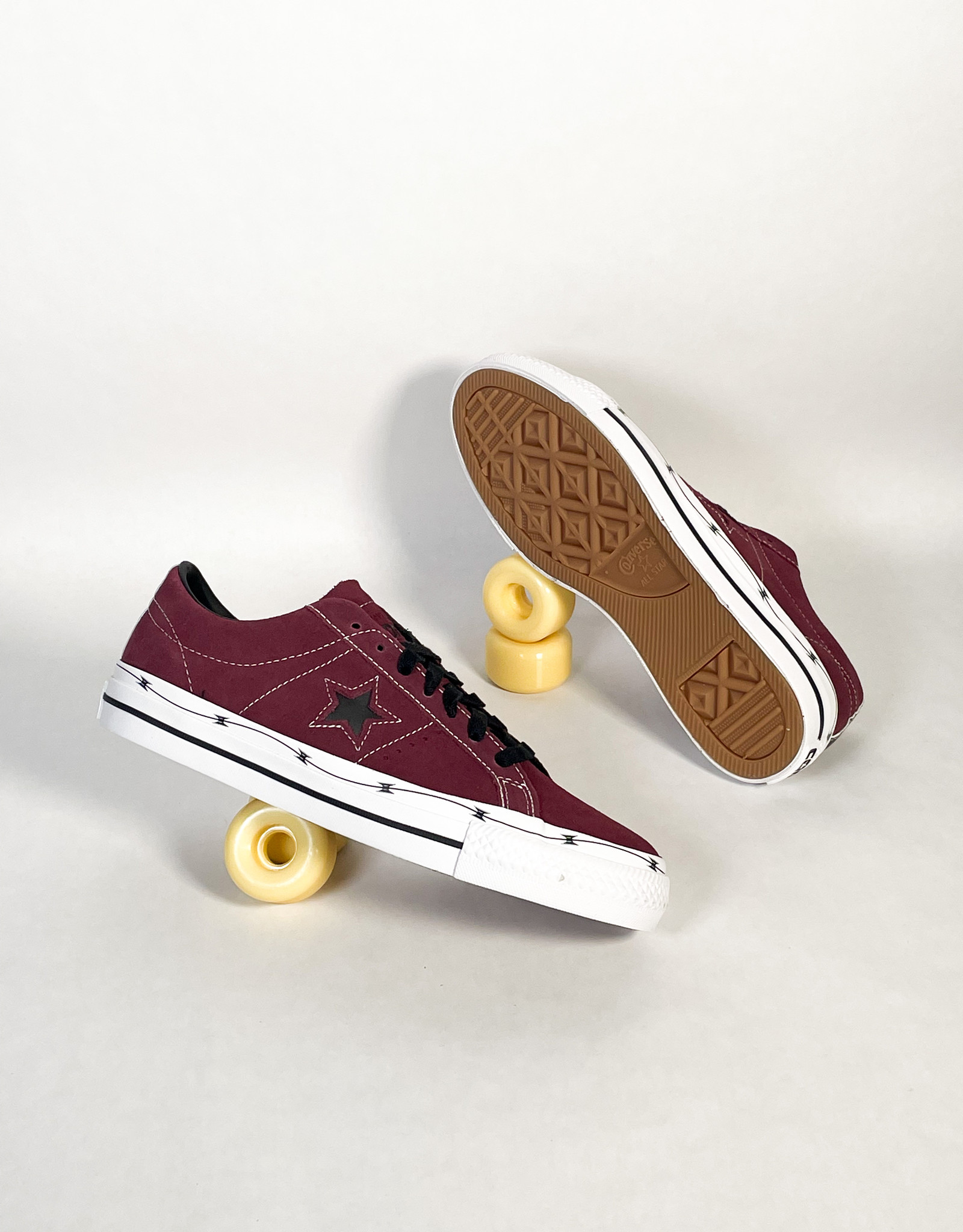 CONVERSE CONS ONE STAR PRO OX DEEP BORDEAUX/BLACK
