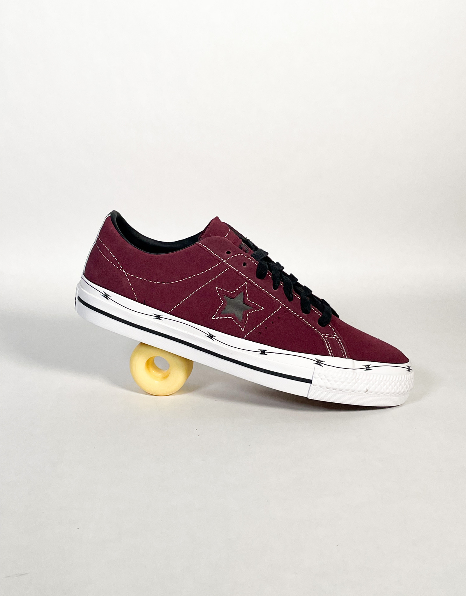 CONVERSE CONVERSE CONS ONE STAR PRO OX DEEP BORDEAUX/BLACK