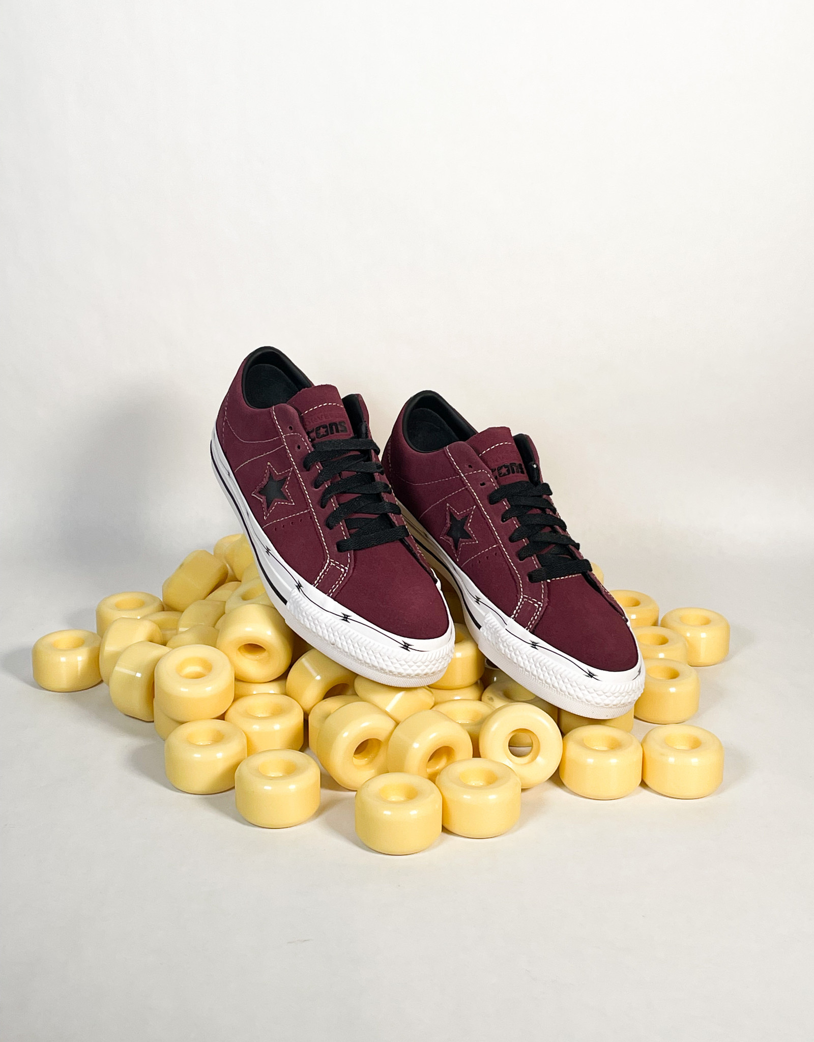 CONVERSE CONS ONE STAR PRO OX DEEP BORDEAUX/BLACK