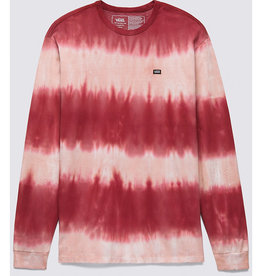 VANS VANS OFF THE WALL STRIPE TIEDYE L/S TEE - SYRAH