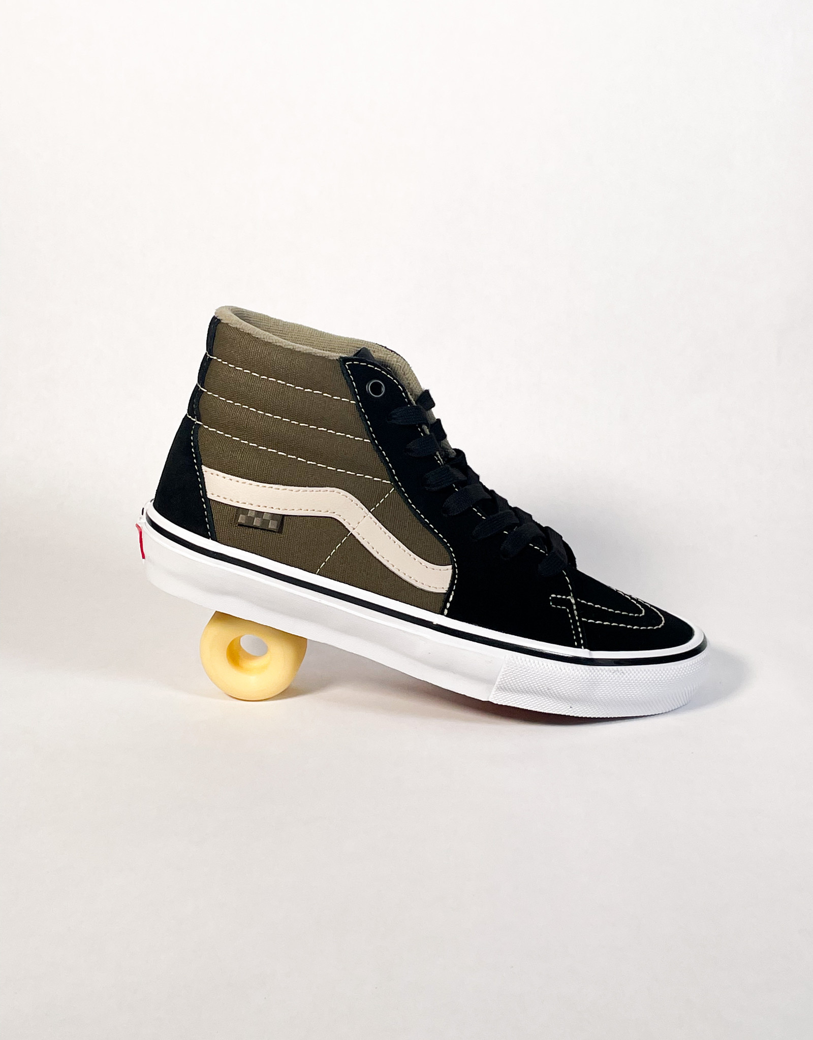 VANS SKATE SK8-Hi BLACK/OLIVE