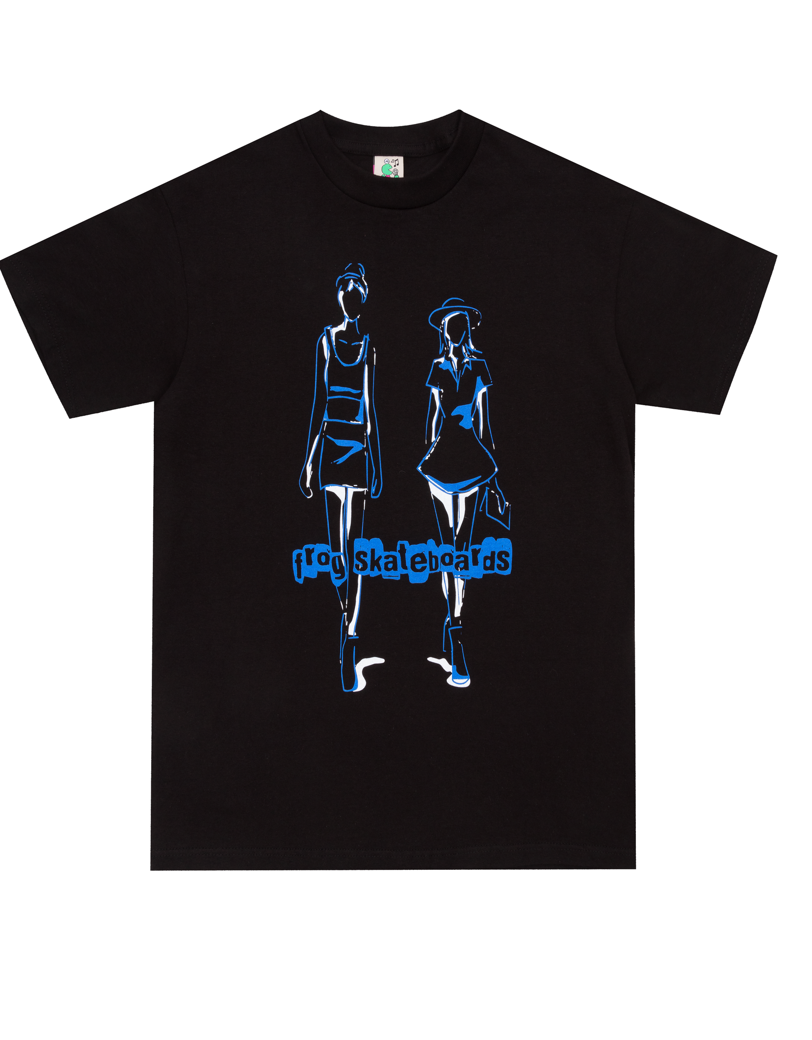 FROG FROG GIRL BOSSES TEE - BLACK