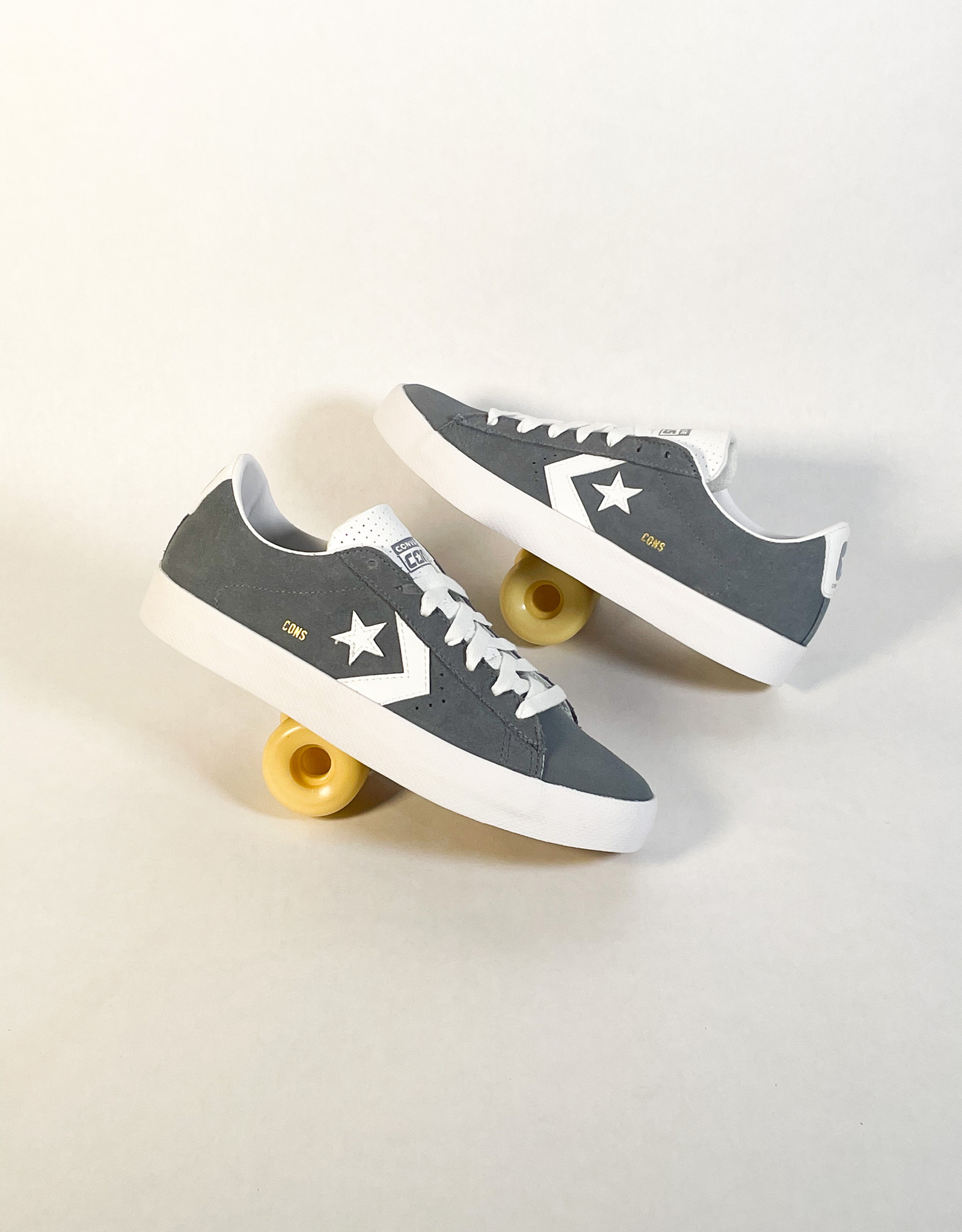 CONVERSE CONS PL VULC PRO OX LUNAR GREY/WHITE/WHITE