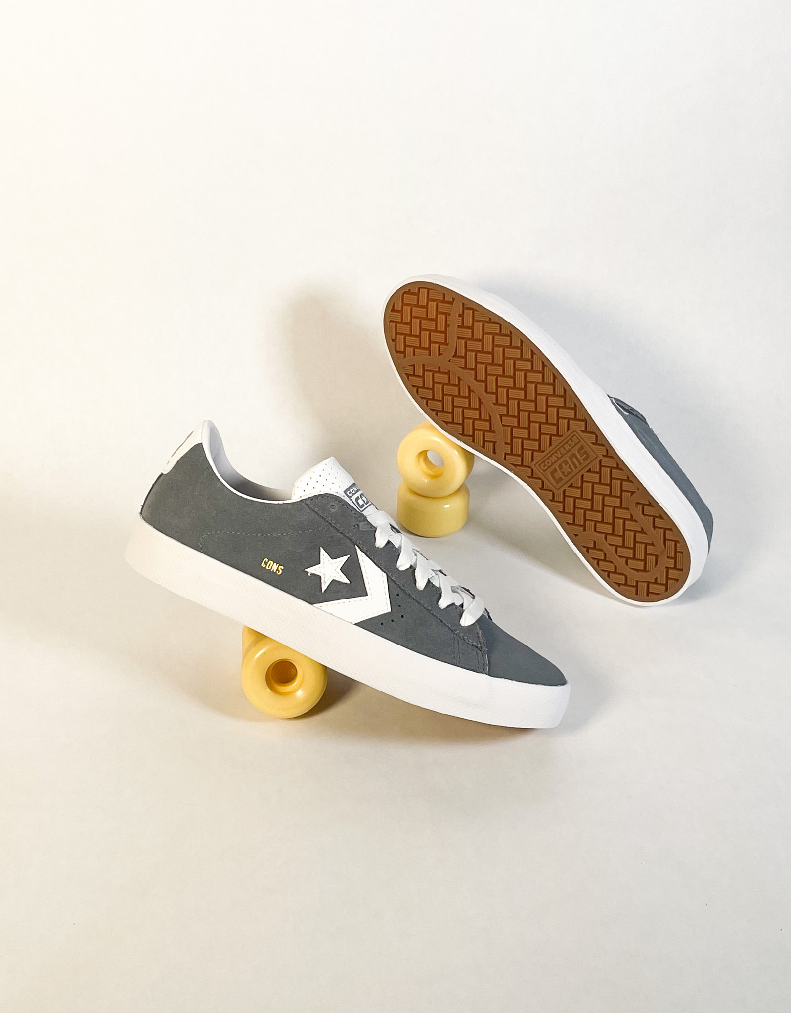 CONVERSE CONS PL VULC PRO OX LUNAR GREY/WHITE/WHITE